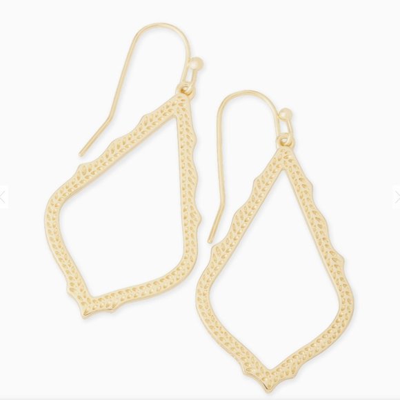 Kendra Scott Jewelry - Kendra Scott "Sophia" Drop Earrings in Gold (NWT)